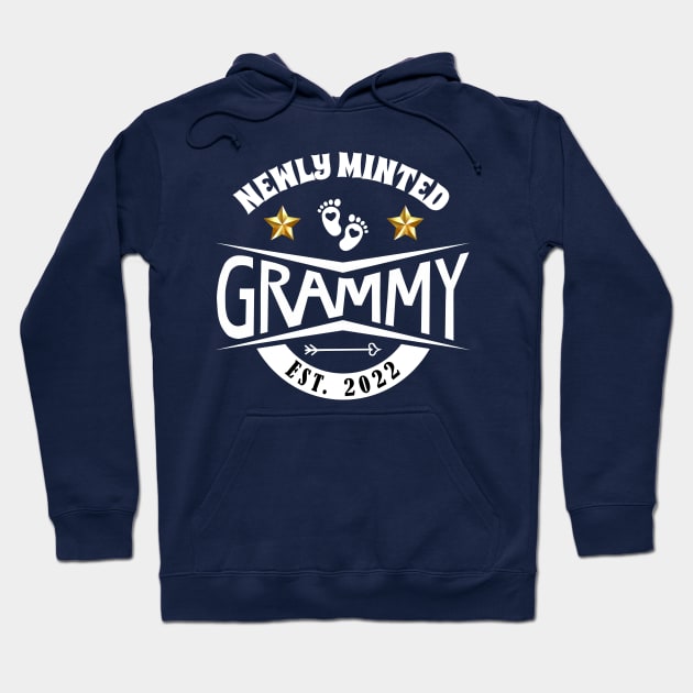 Newly minted Grammy, est. 2022 Hoodie by Blended Designs